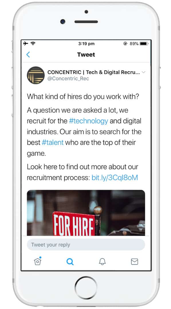 Concentric Mobile Phone Social Media Image Twitter