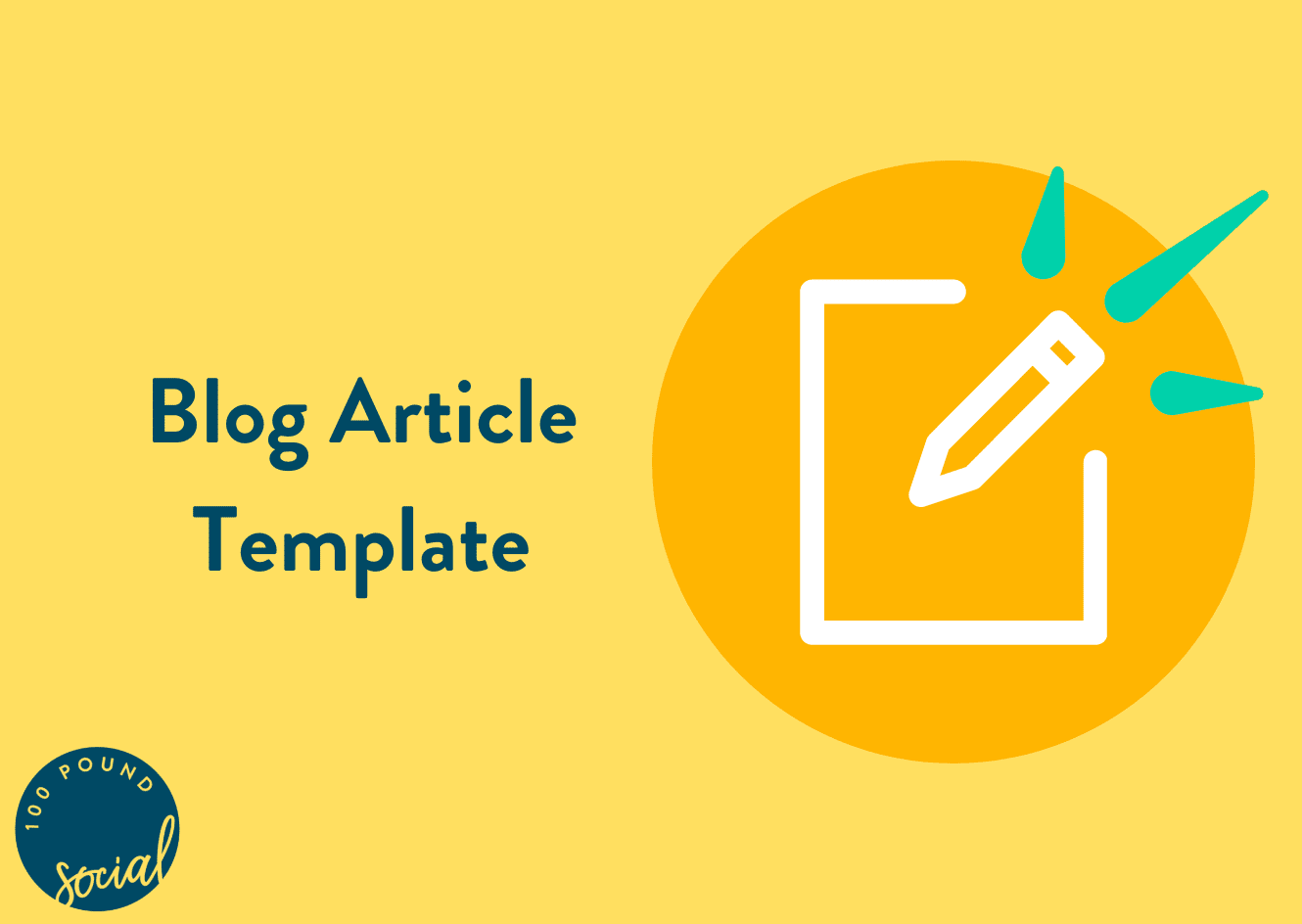 Blog Article Template Plan
