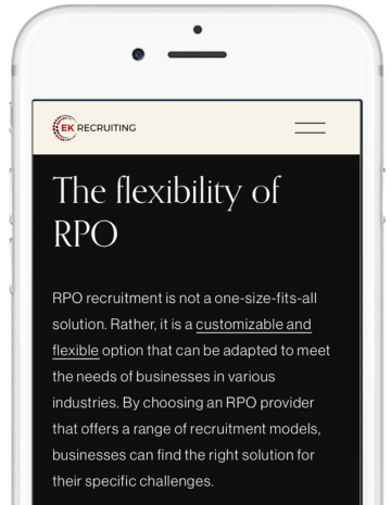 EK Recruiting - 100 pound social blog case study EK Recruiting - 100 pound social blog case study