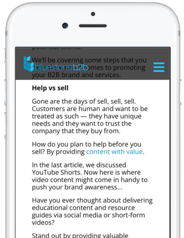 blustone - phone post graphic - 100 Pound Social blustone - phone post graphic - 100 Pound Social