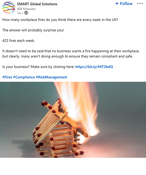 SMART post example SMART post example