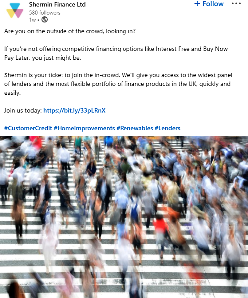 Shermin Finance post example Shermin Finance post example