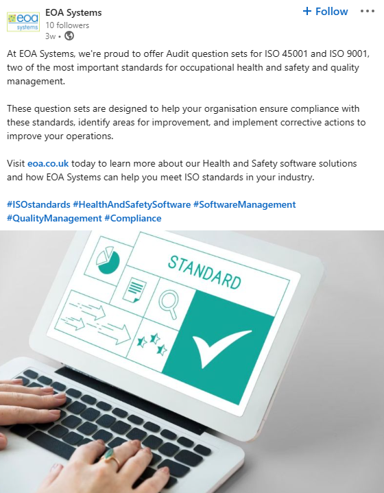 EOA social media post EOA social media post