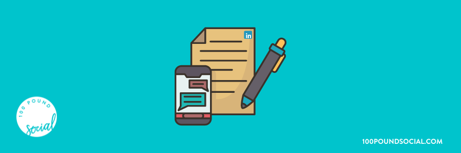 LinkedIn Content Marketing (Blog Featured Image) LinkedIn Content Marketing