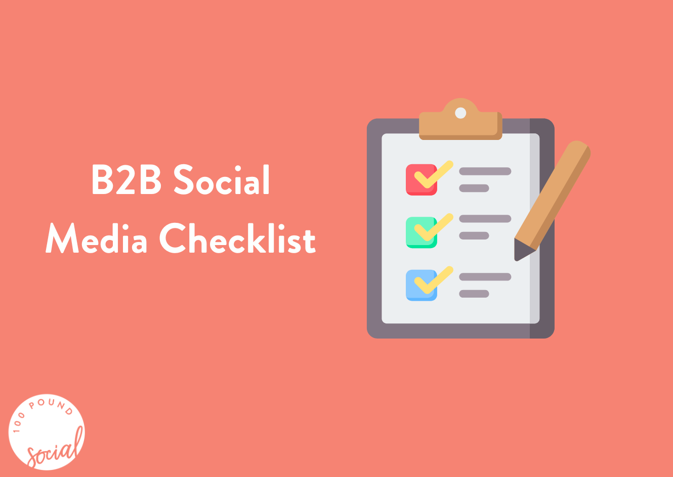 Time-saving 2025 B2B Social Media Checklist