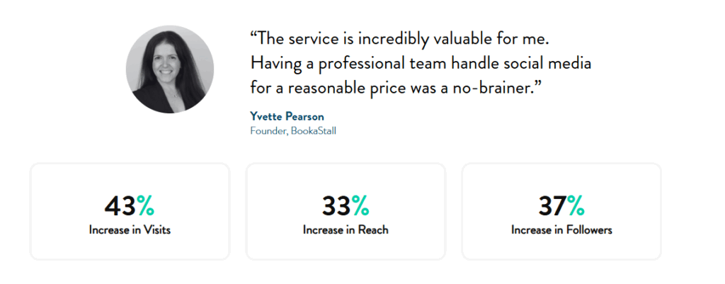 BookaStall case study quote